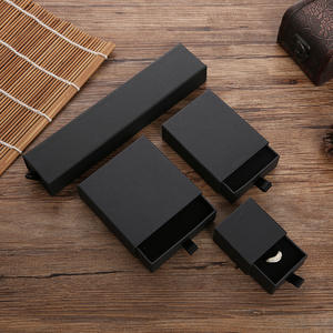 Caja de Embalaje de Joyería Ecológica y Elegante con Cajón Deslizante y Logotipo Personalizado, Caja de Embalaje Hecha a Mano para Pulseras, Collares y Pendientes - Product Image 6