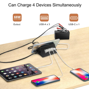 <span class=keywords><strong>DC</strong></span> 12V 24V à <span class=keywords><strong>5V</strong></span> USB convertisseur abaisseur 68W 12V multi-ports adaptateur secteur <span class=keywords><strong>chargeur</strong></span> QC3.0 PD pour la maison et le moteur - Product Image 6