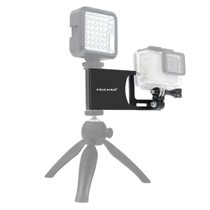 Placa de Montaje para <span class=keywords><strong>GoPro</strong></span> Hero 13 12 <span class=keywords><strong>11</strong></span>, Accesorio para Cámaras de Acción, Adaptador para <span class=keywords><strong>Gimbal</strong></span> DJI Moza Feiyu Zhiyun - Product Image 2