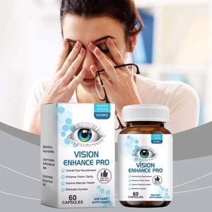 Capsules de vision de qualité supérieure en gros pour OEM – Soulagement de la fatigue oculaire et soutien de la vue – Complément de lutéine pour la santé oculaire des adultes (60 gélules) - Product Image 2