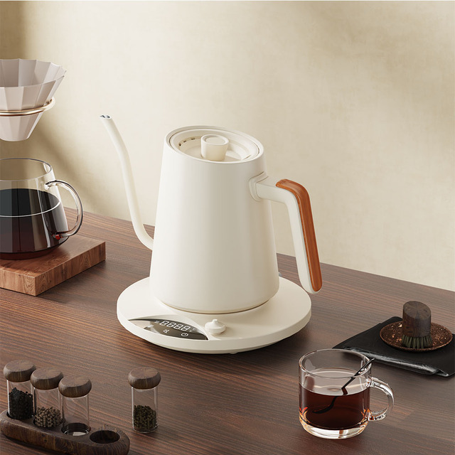 Manufacturer 800ml Electric Kettles Smart with Temperature Control Pour Over Digital Tea Maker Gooseneck Coffee Drip Kettle