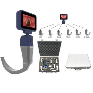 กล้องส่องภายในหลอดเลือดแบบสัมผัสหน้าจอขนาด<span class=keywords><strong>3</strong></span>.2นิ้ว, อุปกรณ์สำหรับตรวจท่อช่วยหายใจแบบวิดีโอระงับความรู้สึกแบบทำซ้ำได้สำหรับใส่ท่อช่วยหายใจ - Product Image 1