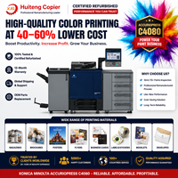 Copieur de production reconditionné pour imprimantes Konica Minolta Accurio C4070 C4080 4070 4080 4065, copieur A3 SRA3, machine à copier d'occasion