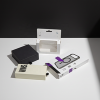 Boîte cadeau de luxe pour pièces commémoratives, cartes métalliques, parfums solides, avec emballage coulissant et insert en mousse pour pièces de monnaie, médailles, médailles de chien