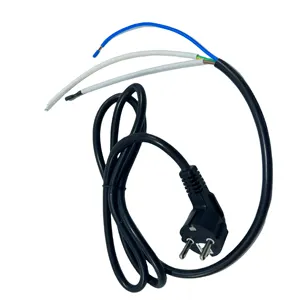 European VDE Certification c13 end ac power extension cable EU electric power cord for rice cooker computer electric pot