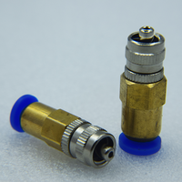 Adaptateur de seringue 4 mm, tête de distribution trachéale, accessoires pour machine de tournage CNC, garantie 6 mois, inspection vidéo légère