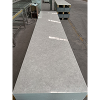 Prix d'usine, marbre artificiel, grande dalle, plan de travail, plateau de table, découpé sur mesure, 6-30 mm, surface solide, vente en gros