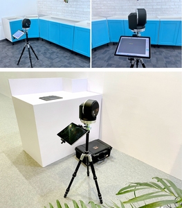 Omc Mẫu kỹ thuật số quét hệ thống công cụ đo laser templator cho nhà bếp bàn cầu thang - Product Image 5