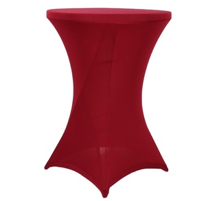<span class=keywords><strong>Housse</strong></span> de <span class=keywords><strong>table</strong></span> de bistrot en spandex, extensible, pour <span class=keywords><strong>table</strong></span> de cocktail, offre spéciale - Product Image 1