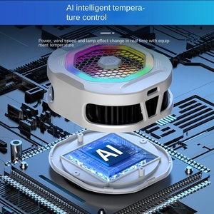 HKII pemegang ponsel semikonduktor, kontrol suhu cerdas AI, Radiator empat gigi, pemegang ponsel pendinginan - Product Image 5