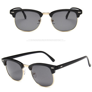 Wholesale Classic <strong>Designer</strong> Half-Frame UV400 Sunglasses Custom Logo OEM <strong>Glasses</strong> <strong>Fashionable</strong> Sun <strong>Glasses</strong> for Men and Women - Product Image 2