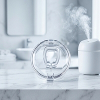 Dilatateurs nasaux magnétiques transparents en silicone de qualité médicale Xmyizhou avec logo personnalisable
