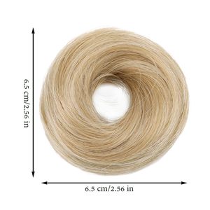 Extensions de chignon en cheveux naturels, type queue de cheval, avec élastique et anneau de fixation pour chignon - Product Image 2