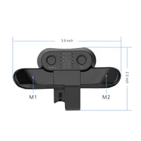 Bouton arrière de manette de jeu pour PS4 Extended Attachment Controller Paddles pour DualShock4 Rear Extension Keys With Turbo Accessories