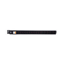 PDU 1,5U pour rack avec prise C13 et disjoncteur, unité de distribution d'alimentation adaptée aux centres de données, salles de serveurs et armoires réseau