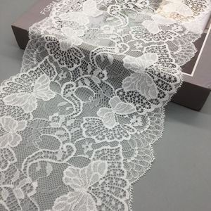 New Lace Fabric for Bridal Wedding Dresses 18cm Floral Embroidered Ribbon Trim with <strong>Sequins</strong> Luxury Style for Clothing and <strong>Bra</strong> - Product Image 1