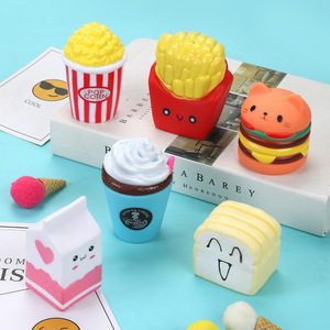 ของเล่นทำจากไวนิลรูปการ์ตูนสำหรับเด็กของเล่น<span class=keywords><strong>รูป</strong></span>เฟรนช์ฟรายส์จำลองน่ารักสำหรับเด็ก - Product Image 6