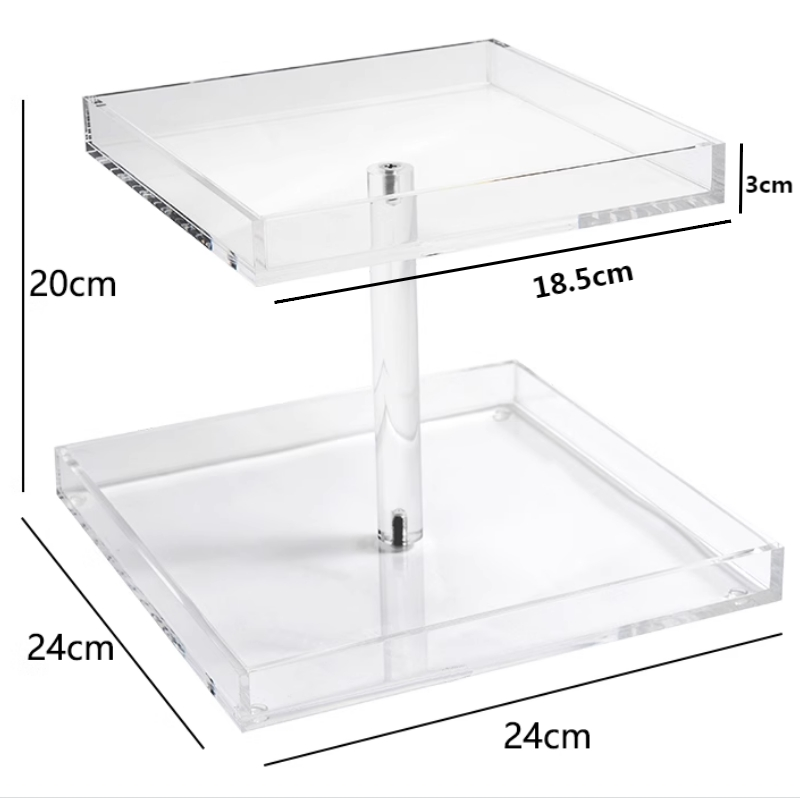 Double-layer storage rack