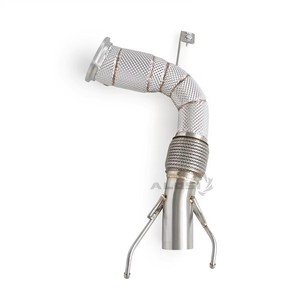 Pour BMW <span class=keywords><strong>Mini</strong></span> 2.0T F56 <span class=keywords><strong>COOPER</strong></span> S, collecteur d'échappement en acier inoxydable haute performance avec bouclier thermique pour modification compétitive - Product Image 6