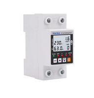 Limiteur de courant électrique AC automatique à récupération 2p 63 ampères avec protection contre les surcharges, fabriqué en Chine