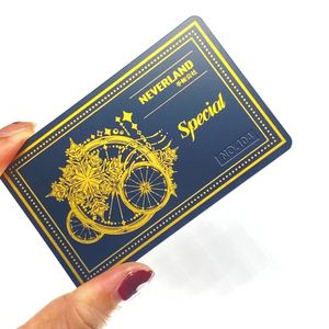 บัตรธุรกิจโลหะสแตนเลสแบบเจาะรู ดีไซน์หรูหรา สำหรับงานส่งเสริมการขาย พร้อมกล่อง - Product Image 1