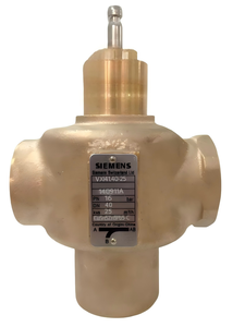 Válvula de Globo de 3 Vías VXI41.40, PN16, Cuerpo de Bronce, Rosca Interna, DN40, Kvs 25m³/h, Característica de Porcentaje Igual - Product Image 2
