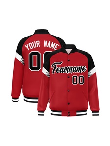 Áo khoác Varsity nam may đo theo yêu cầu, phong cách đường phố, áo khoác bóng chày có logo OEM, bán buôn quần áo thể thao cho người lớn - Product Image 3