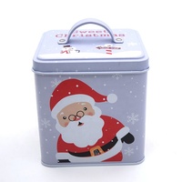 Tasse de noël en céramique, emballage dans une boîte en étain