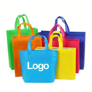 Eco-Friendly <b>Reusable</b> Non-Woven Shopping Tote <b>Bags</b> Promotional Recycled Non Woven Totes - Product Image 2