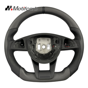 Volante Personalizado de Fibra de Carbono Mate para Mercedes-Benz A45 C63 C43 GT S GLA GLC Clase E Clase C AMG W205 W213 2015-2018 - Product Image 1