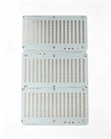 Carte de circuit imprimé en aluminium MCPCB LED personnalisée, panneau LED à découpe en V, carte de circuit imprimé OEM