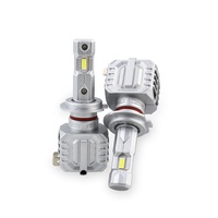 LANSEKO Ampoule Halogène Plug and Play M5P 8000LM H4 H11 9005 9006 9012 H1 H3 pour Voiture Auto Led Phare H7