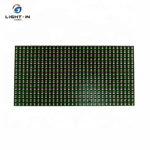 DIP 1r1g / 1r1b panneaux d'affichage led double couleur module led p10