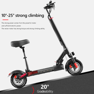 Scooter Eléctrico de Largo Alcance con <span class=keywords><strong>Ruedas</strong></span> Anchas y Neumáticos Gruesos, Diseño Cerrado para Adultos, Disponible en Almacén Europeo OEM - Product Image 1