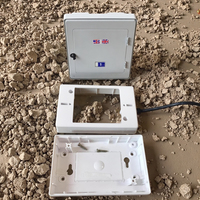 Boîtier de jonction étanche en plastique ABS PVC IP67 1 gang, norme américaine, pour interrupteur électrique et prise, personnalisable