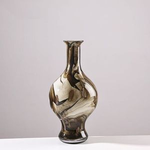 Vaso RYLAVA in Stile Nordico Creativo e Minimalista, Design con Motivo a Pittura a Inchiostro Cinese, Decorazione per Casa e Ufficio, Funzione Idroponica con Effetto Muschiato - Product Image 4