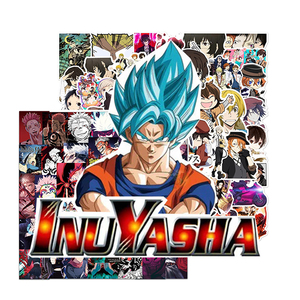 100 + Promotion 50 pièces en gros japon dessin animé Anime autocollant pour la maison planche à roulettes bagages ordinateur portable décoratif vinyle impression personnalisée - Product Image 1