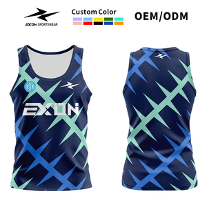 Gilet d'athlétisme personnalisé EXON de qualité supérieure, léger et respirant, pour marathon - Product Image 1