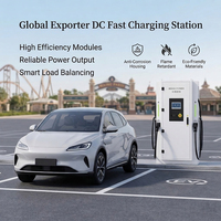 Station de recharge rapide DC 360 kW pour véhicules électriques, double pistolet, alimentation commerciale 1000 V