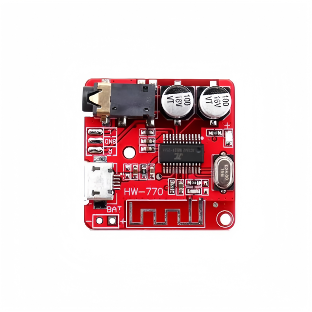 MP3 Audio Receiver Module for 5.0 with Built-in Noise Reduction TF Card & AUX Support for Speakers 1 Year Warranty