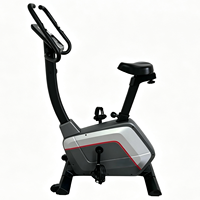 Vélo d'exercice magnétique TOPFIT, vélo d'appartement vertical, équipement de fitness cardio pour entraînement à domicile