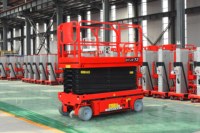 Plateforme élévatrice à ciseaux 14m, certification CE ISO, plateforme élévatrice à ciseaux électrique mobile pour atelier d'usine