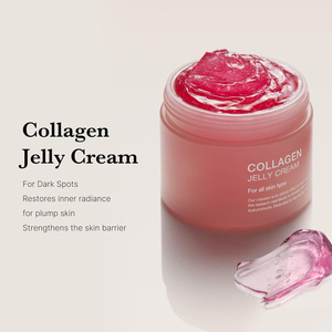 Crema facial hidratante y reparadora de nicotinamida personalizada OEM/ODM gelatina de Colágeno liofilizado blanqueamiento manchas de decoloración - Product Image 4