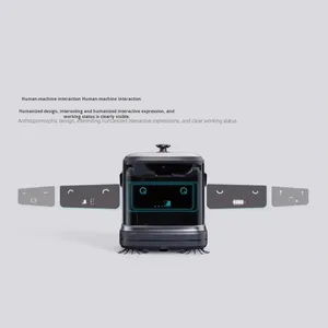Commercial Industrial Floor <b>Cleaning</b> Robot for Factory Mall & Workshop-Sweeping <b>Mopping</b> Dust Pusher - Product Image 4