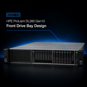 Serveur HPE ProLiant DL380 Gen10 d'occasion, entièrement testé, pour laboratoire et homelab - Product Image 2
