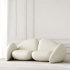 Divano moderno in tessuto divano in velluto di fascia alta divano in velluto di lusso divano da modellare creativo di design italiano