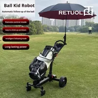 Radar à télécommande de chariot à golf de suivi automatique avec le matériel d'aluminium de batterie au lithium