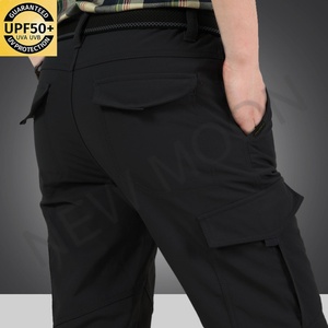 Men's Custom Streetwear Multi-Pocket Logo Design Sweatpants Slim Fit Breathable <b>Work</b> <b>Pants</b> Thickened - Product Image 6