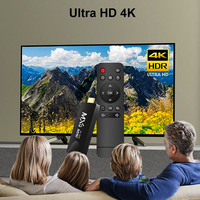 MXQ-MINI Smart TV Stick monocanal Wifi Android 10 / 7.1 RK3228A Chipset 4K HD TV Stick Port d'alimentation Micro-usb