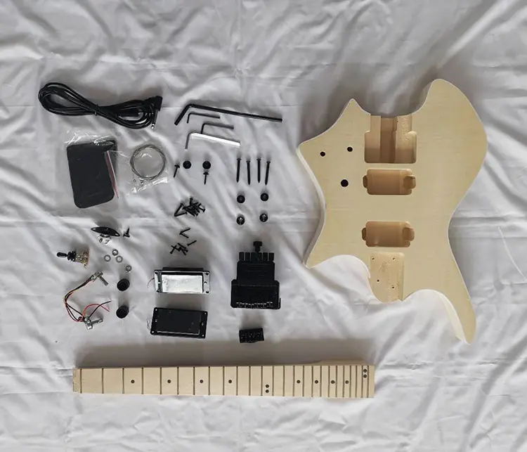 סיטונאי הרכבה Headless גיטרה ערכת גיטרה חשמלית DIY